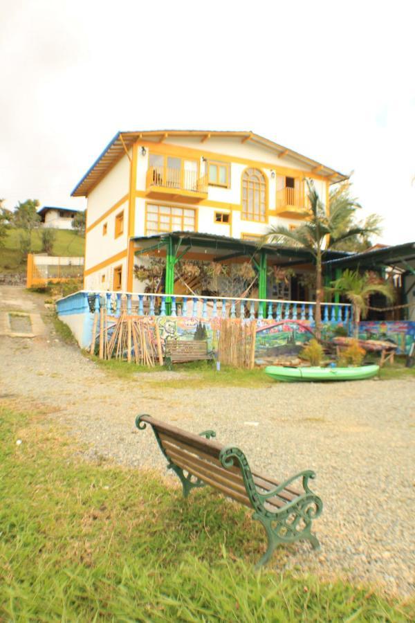 Alegria Hostel Boutique Guatapé Exteriér fotografie