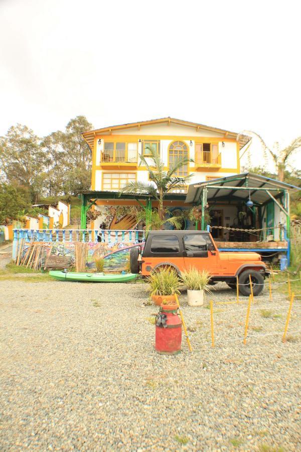 Alegria Hostel Boutique Guatapé Exteriér fotografie
